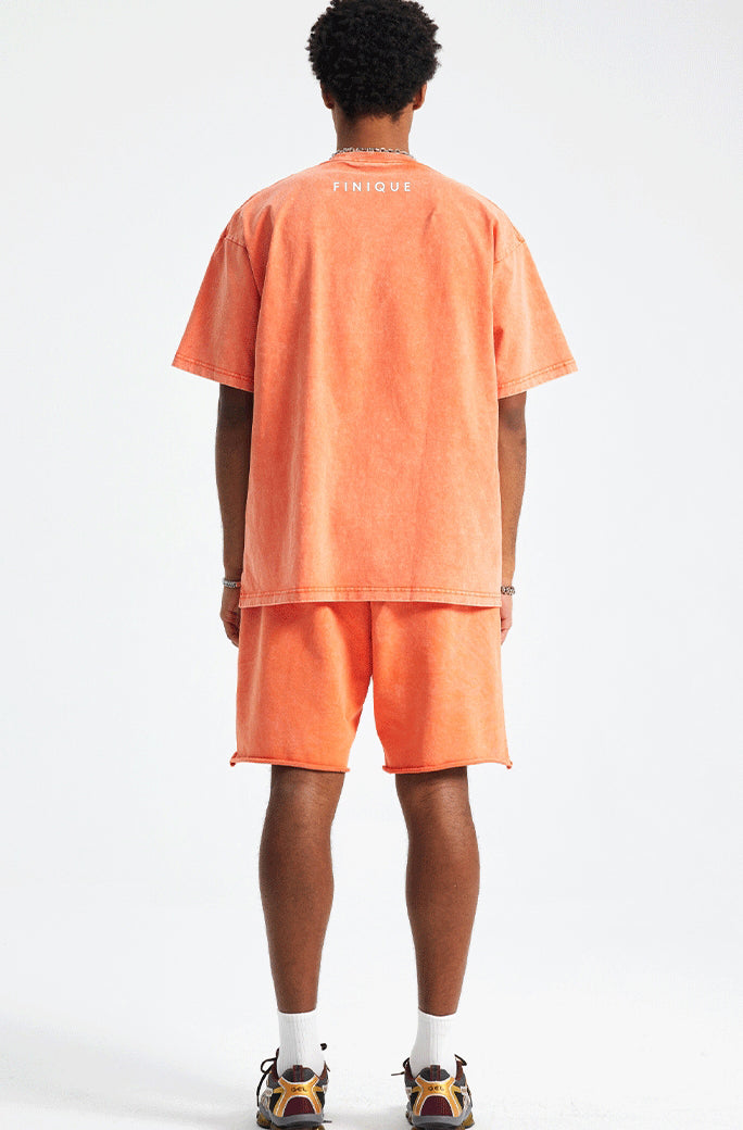 Core Ease – Oversized Unisex Set Orange