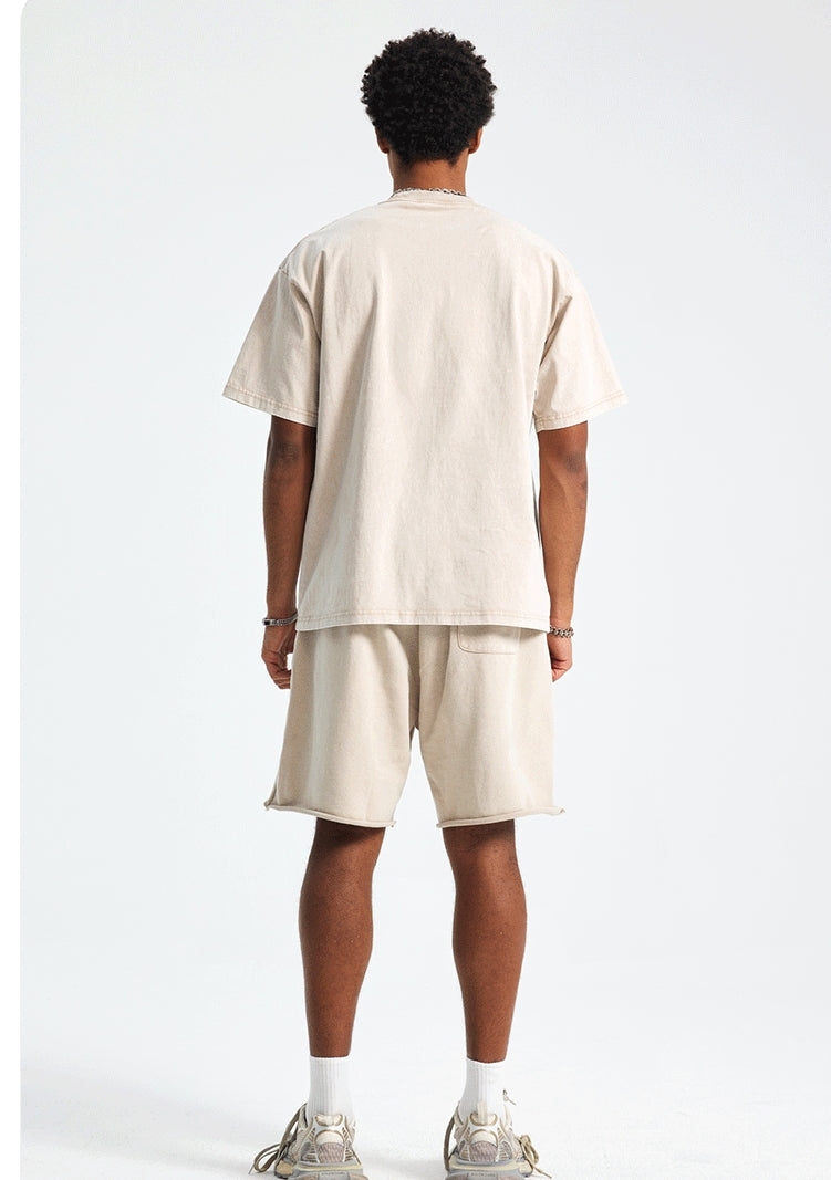 Core Ease – Oversized Unisex Set Beige