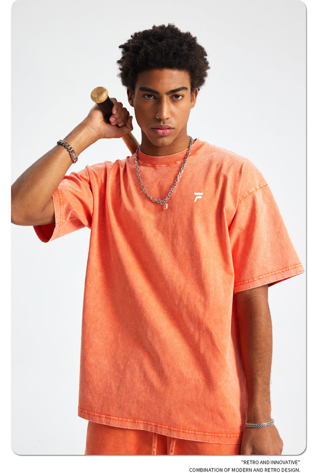 Core Ease – Oversized Unisex Set Orange