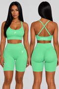 FINIQUE Sculpt Scrunch Seamless Set Green
