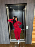 Red Full Sculpt Seamless Set